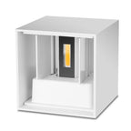 Nexu Modern Square LED Outdoor Wall Lamp – Adjustable Design
