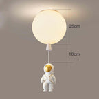 Aria Astronaut Balloon Flush Mount Ceiling Light, L 20/25/30/35cm