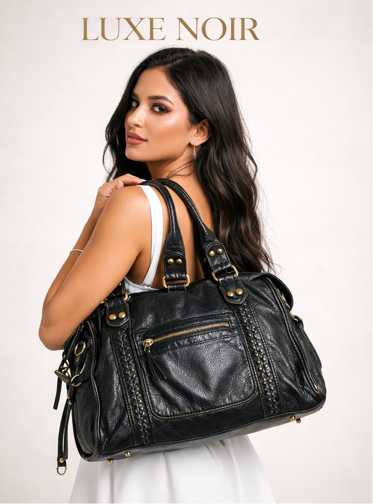JOLLQUE Rivet Crossbody City Bag