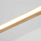 Veon Contemporary Oval Wooden Pendant Light