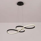 Durell Musical Note Pendant Light, Black & Gold