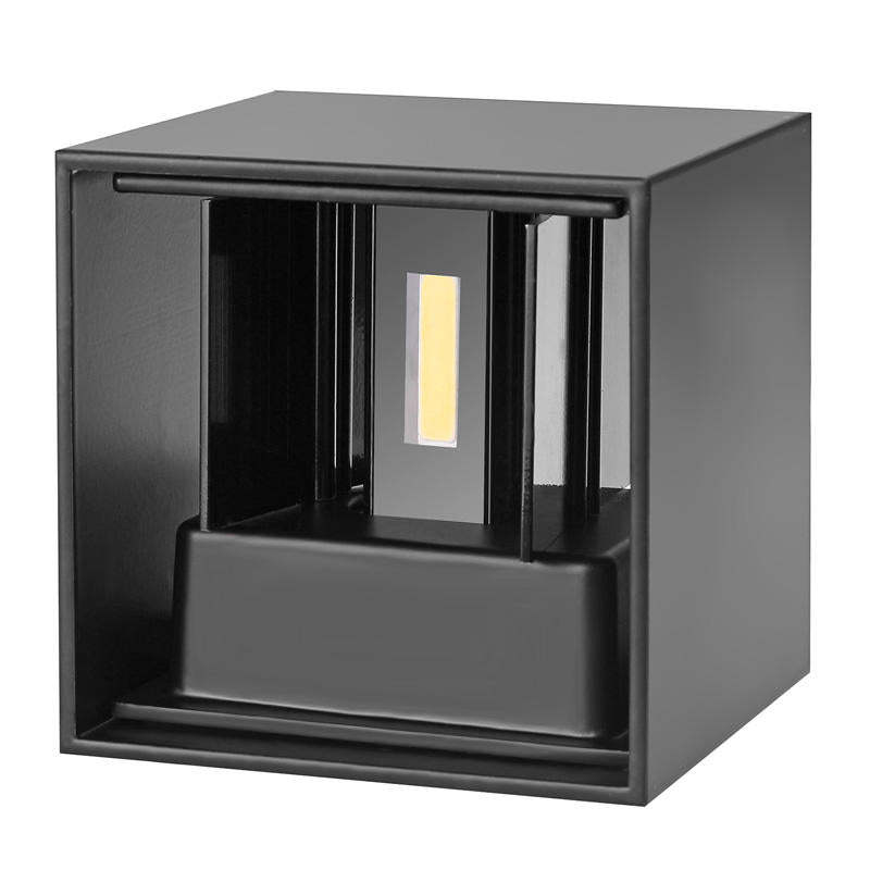 Nexu Modern Square LED Outdoor Wall Lamp – Adjustable Design
