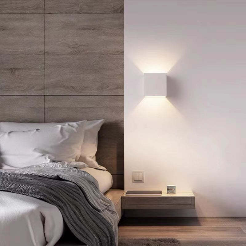 Nexu Modern Square LED Outdoor Wall Lamp – Adjustable Design