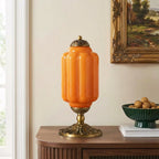 Lumi French Retro Cream Textured Glass Table Lamp Eloise Bedside Living Room — 15 Variants