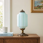 Lumi French Retro Cream Textured Glass Table Lamp Eloise Bedside Living Room — 15 Variants