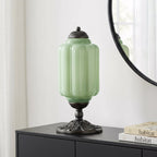 Lumi French Retro Cream Textured Glass Table Lamp Eloise Bedside Living Room — 15 Variants
