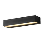 Exterior Porch Light Fixture Modern Waterproof LED Rectangular Hardwired