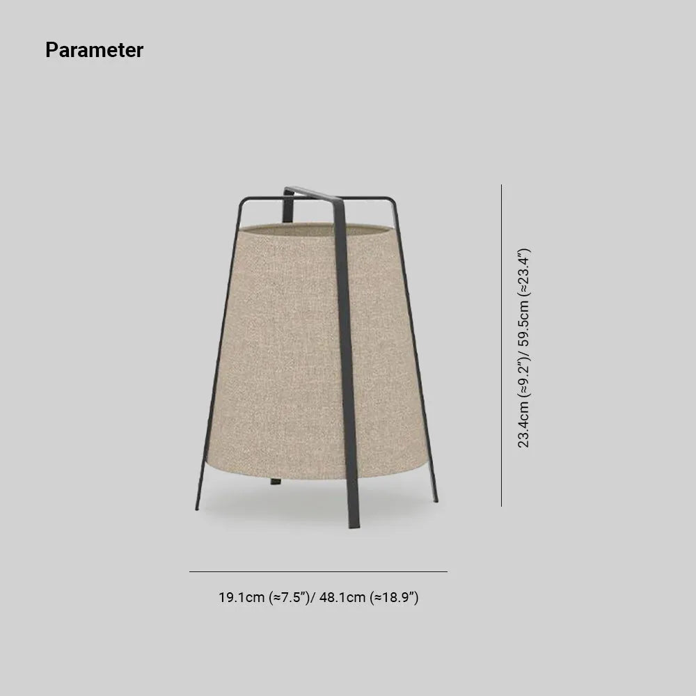 Ritta Modern Minimalist Fabric Floor Lamp, S/L