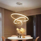 Zin Modern Ring Pendant Light, 2/3/4 Rings