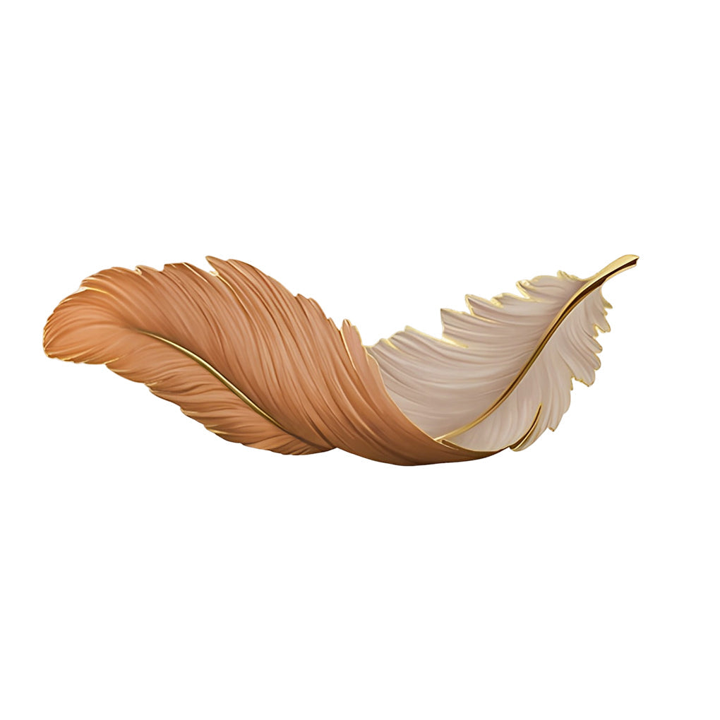 Feather Wall Lamp USB DC5V Remote Control LED Art Deco Bedroom Living Room