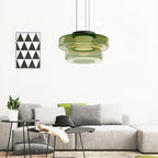 Jojo Glass Pendant Light Multi-tiered Structure