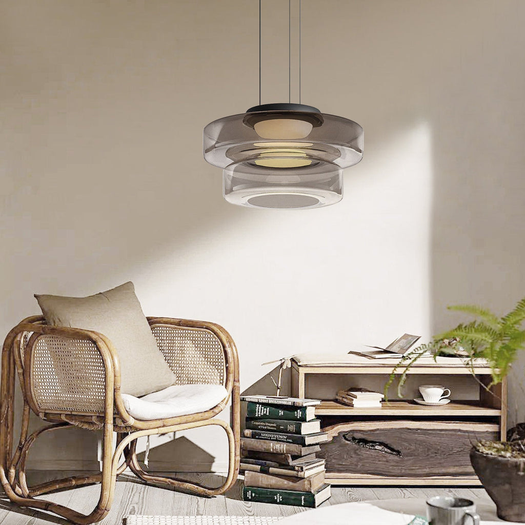 Jojo Glass Pendant Light Multi-tiered Structure