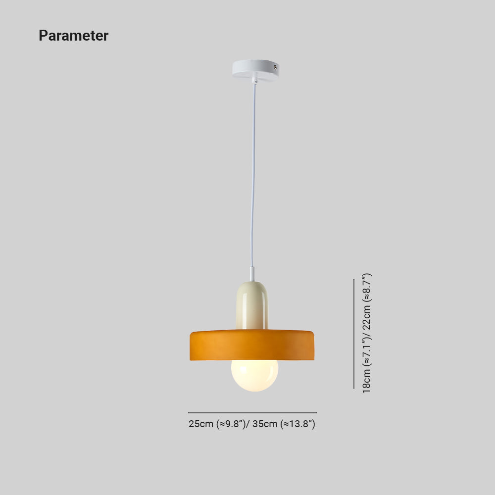Jess Vintage Glass Pendant Light