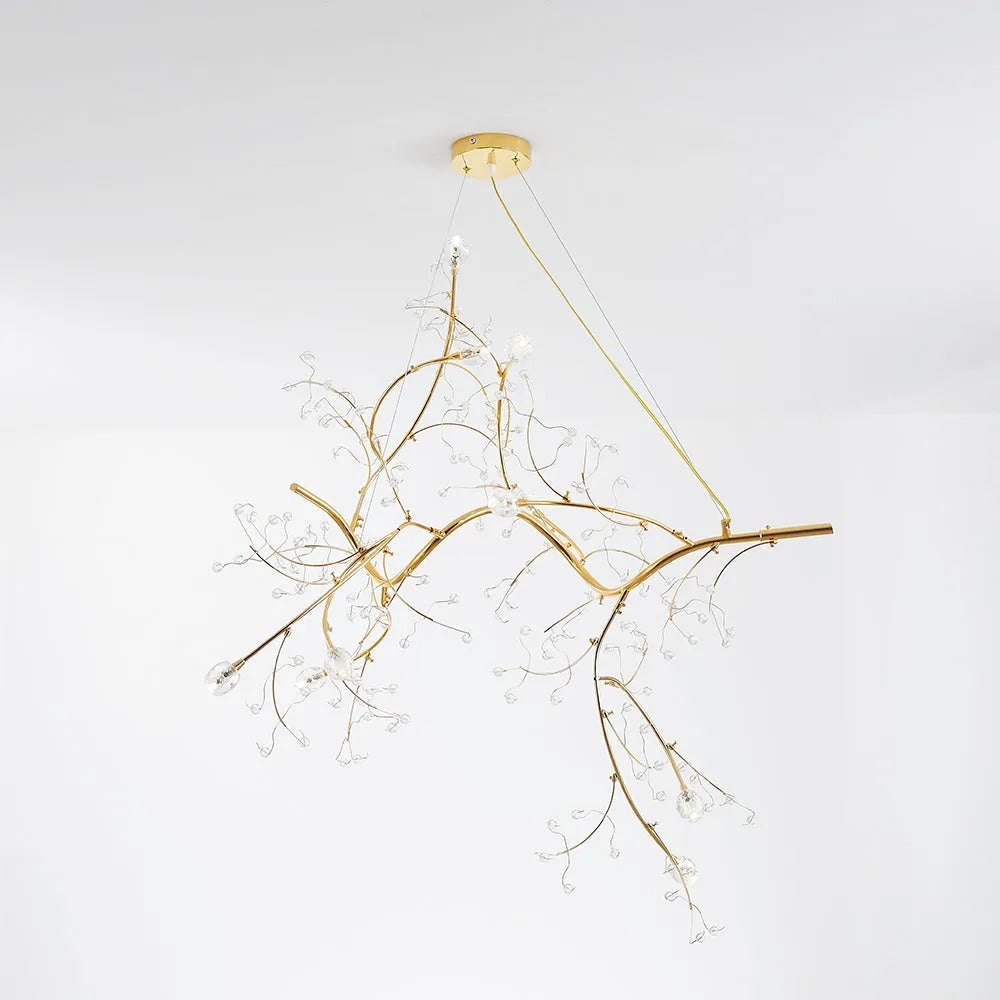 Olivia Romantic Art Deco Branch Pendant Light