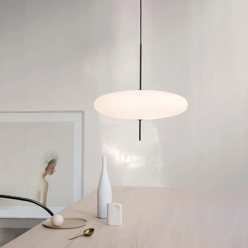 Quor Nordic Modern Oval Single Pendant Light