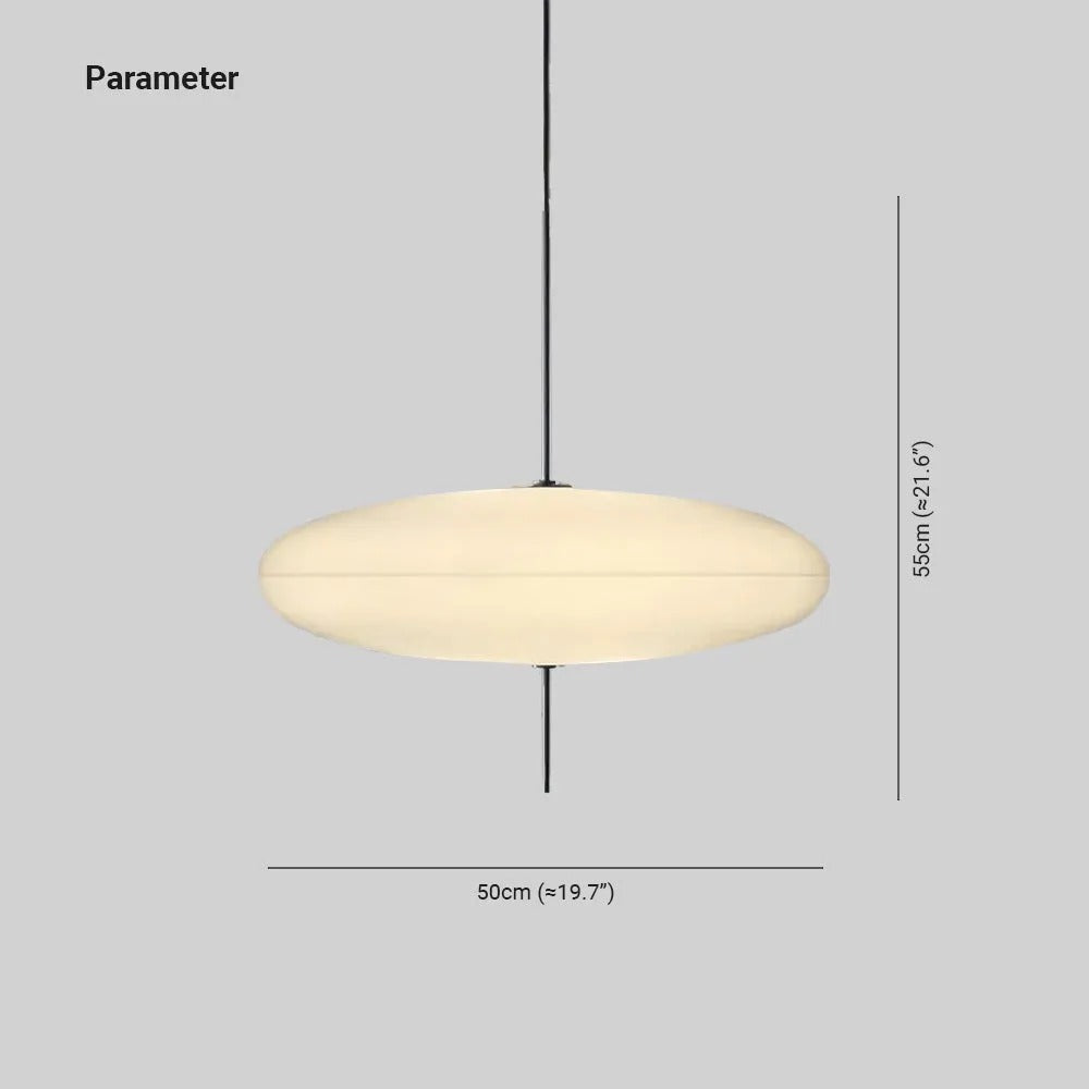 Quor Nordic Modern Oval Single Pendant Light