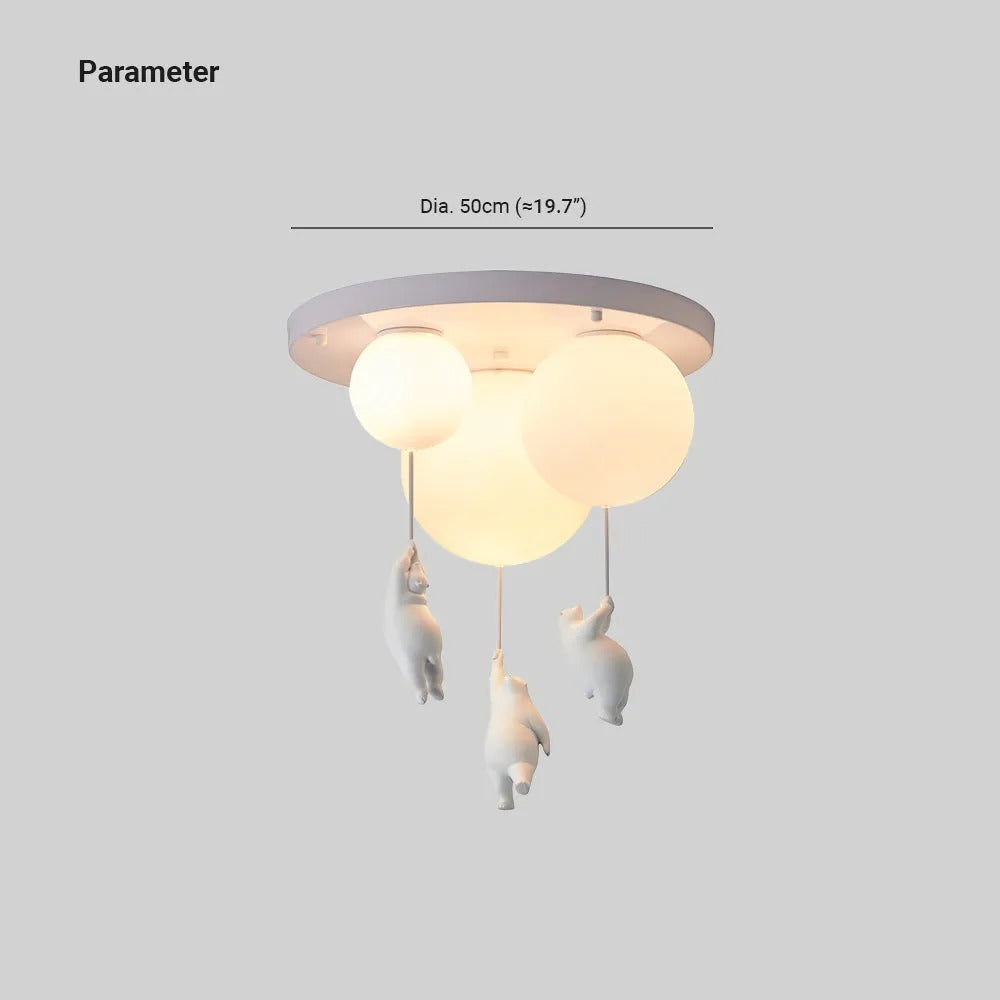 Bear Balloon Ceiling /Pendant Light