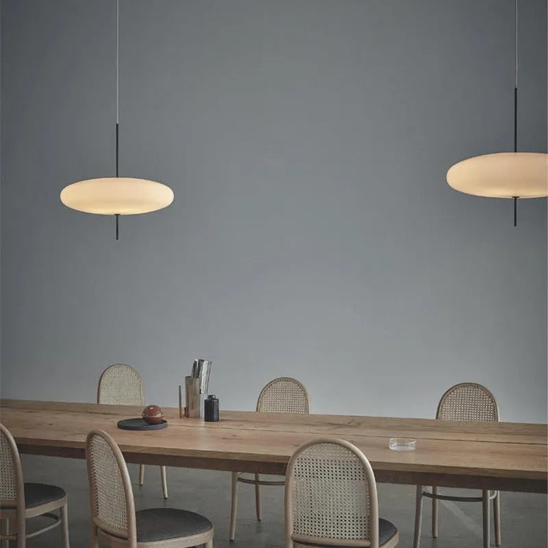 Quor Nordic Modern Oval Single Pendant Light