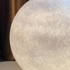 Mira Modern Decorative Dream Floor Lamp, Moon Globe, Resin, Bedroom