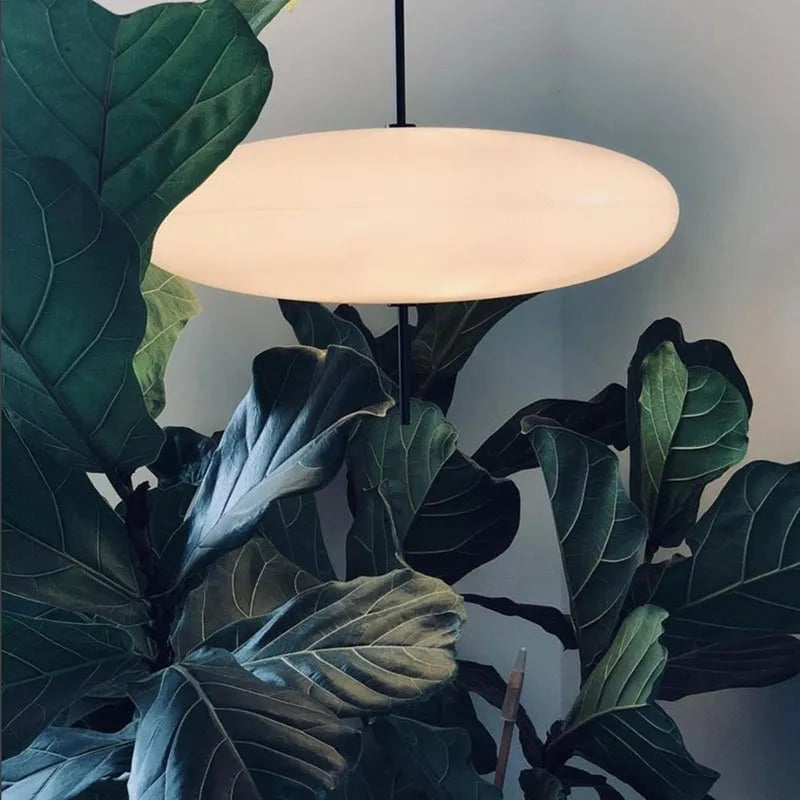 Quor Nordic Modern Oval Single Pendant Light