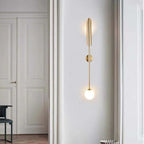 Phira Luxury Double-Head Gold Scabbard Wall Lamp