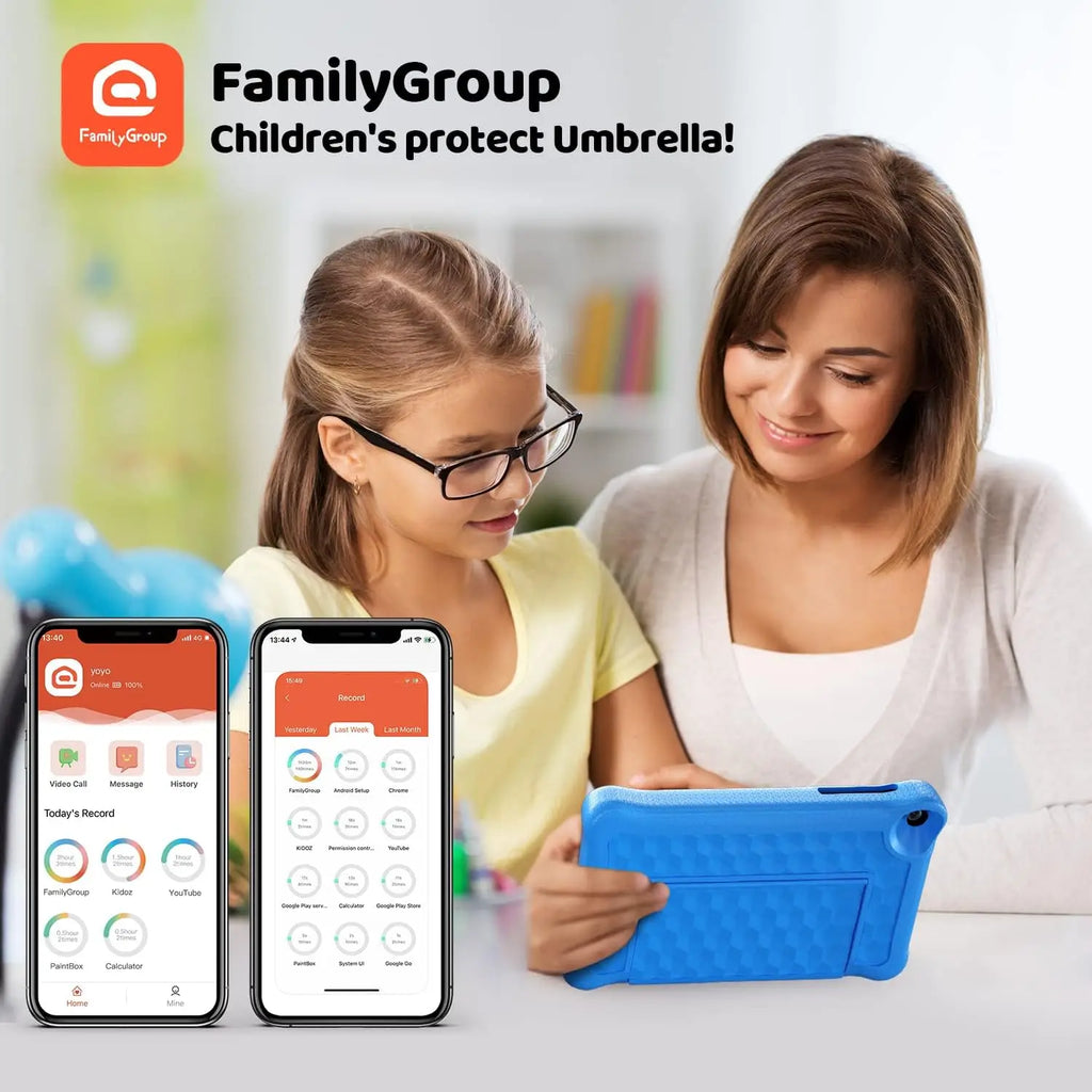 Kids 8-inch Learning Tablet with Parental Controls & Eye Protection