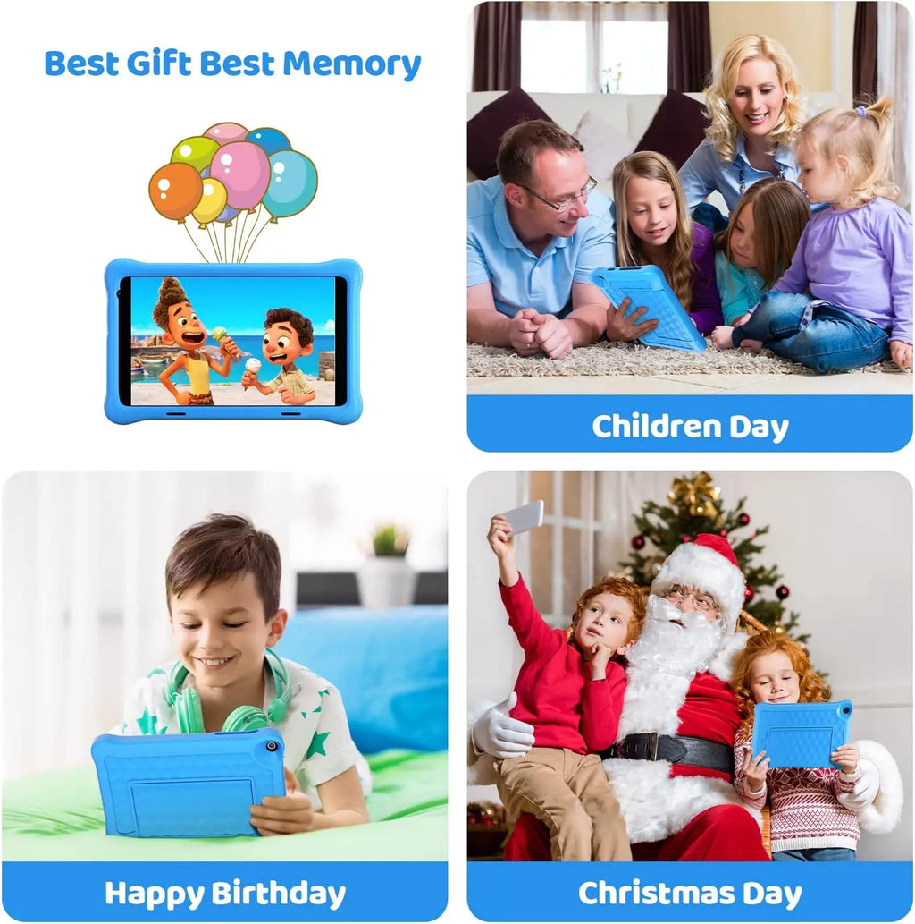 Kids 8-inch Learning Tablet with Parental Controls & Eye Protection