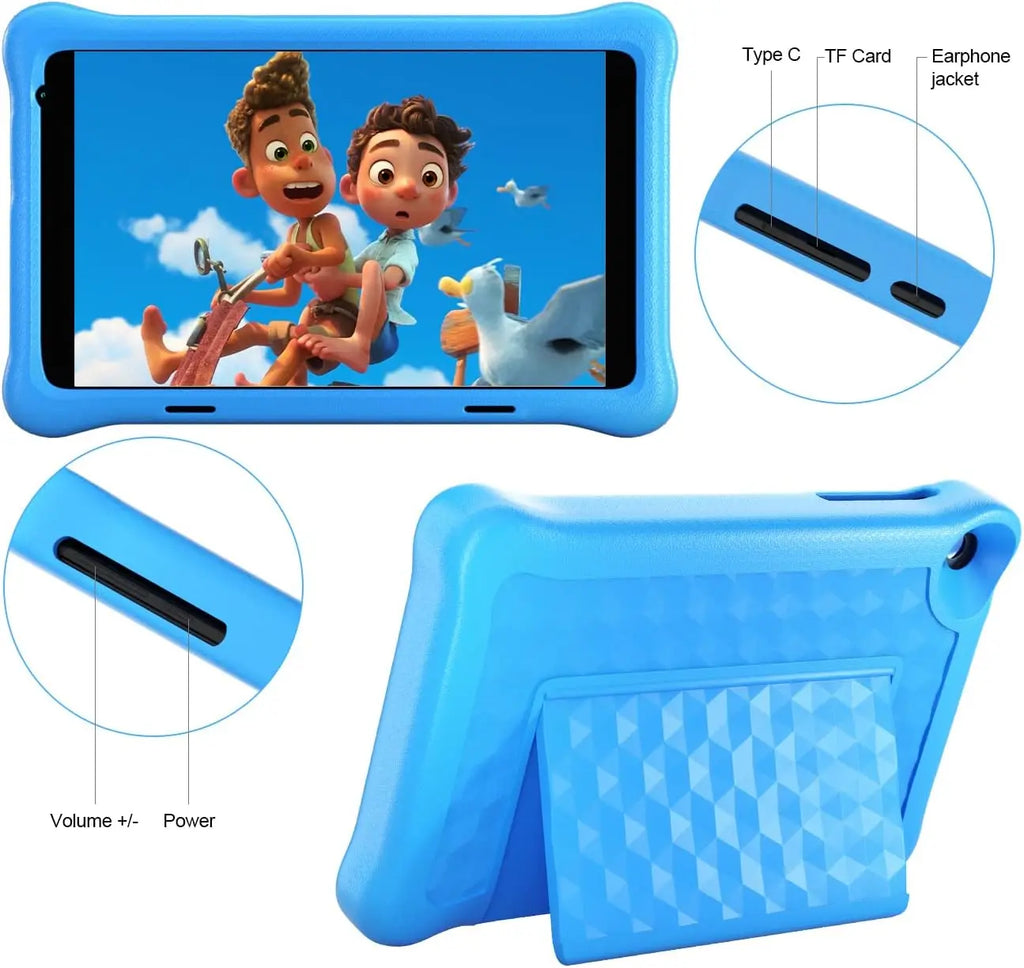 Kids 8-inch Learning Tablet with Parental Controls & Eye Protection