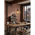 Lanister Mesh Pendant Lamp Woven Metal LED Warm White Dining Room Living Room — 3 Sizes