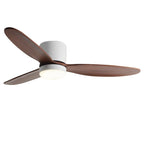 LED Inverter Silent White Low Floor DC Motor Simple Ceiling Fan Light