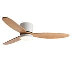 LED Inverter Silent White Low Floor DC Motor Simple Ceiling Fan Light