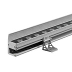 Linear LED Wall Washer Upward Outdoor Aluminum Light Hardwired — 18W 24W Warm Cool White