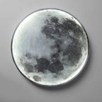 Full Moon LED Wall Lamp Dimmable 3-Step Artistic Bedroom Living Room — 9 to 15 Inch Sets
