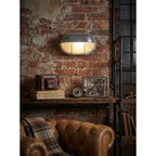 Marine Outdoor Wall Sconce Industrial Vintage Waterproof Porch Courtyard — Silver Gold Black 4 Models