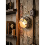 Marine Outdoor Wall Sconce Industrial Vintage Waterproof Porch Courtyard — Silver Gold Black 4 Models