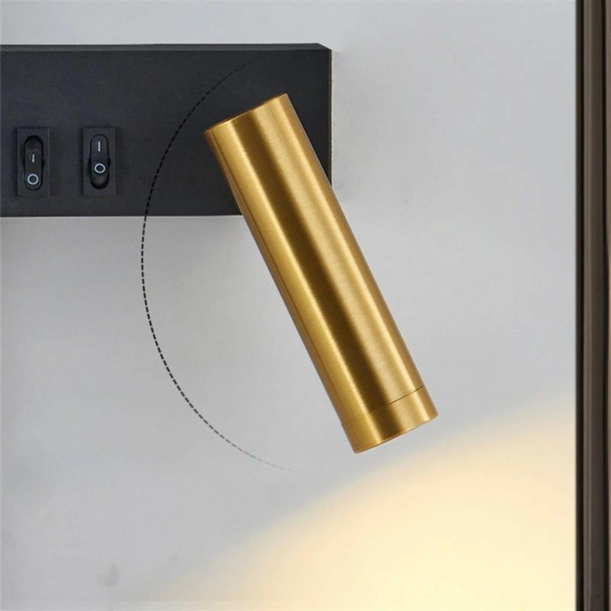 OsloGlow LED Wall Light Modern Sconce Warm Ambient Bedroom Living Room