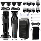 Men's Professional Electric Hair Clipper & Shaver Kit
