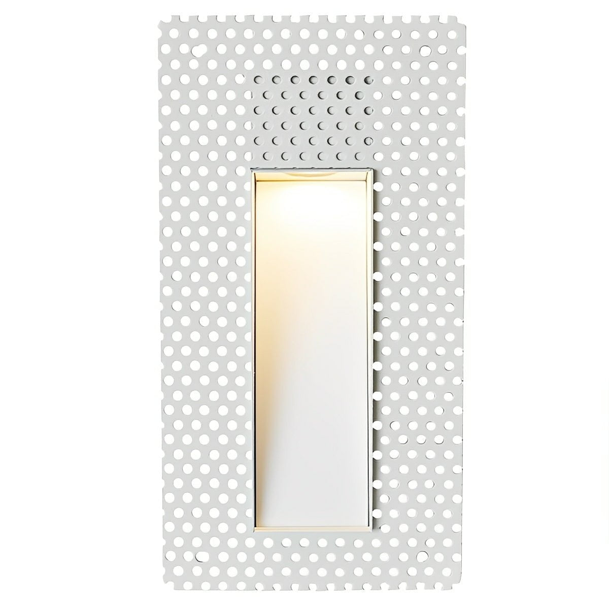 Motion Sensor LED Recessed Step Wall Sconce Minimalist Indoor Hallway Stairs — Warm Neutral Cool
