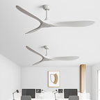 Modern Scandinavian Minimalist DC Motor Reverse Ceiling Fan
