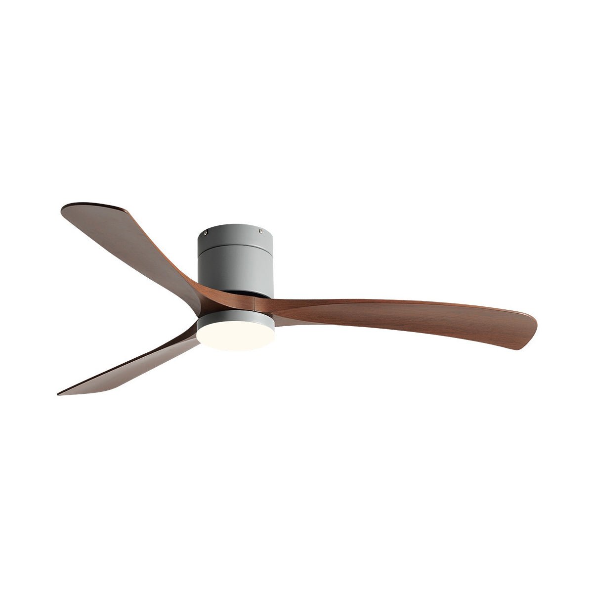6-Speed DC Motor Ceiling Fan LED Light Reversible Nordic Bedroom Living Room — 38 to 56 Inch