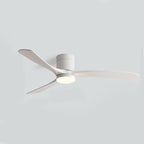 6-Speed DC Motor Ceiling Fan LED Light Reversible Nordic Bedroom Living Room — 38 to 56 Inch