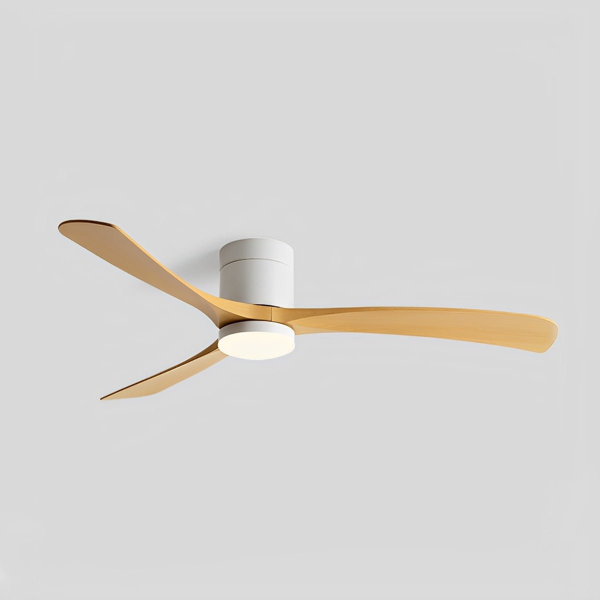 6-Speed DC Motor Ceiling Fan LED Light Reversible Nordic Bedroom Living Room — 38 to 56 Inch