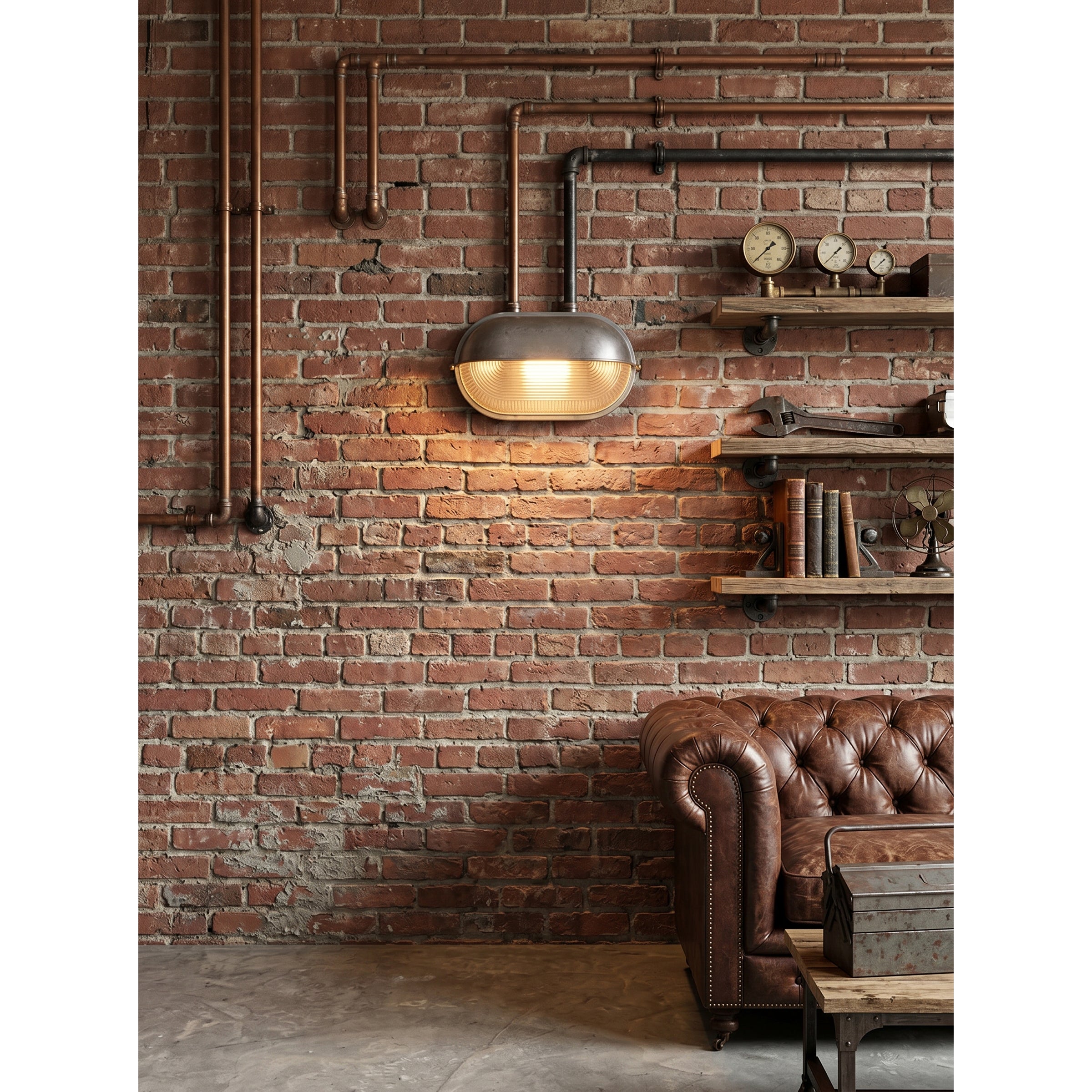 Nauticus Outdoor Wall Sconce IP54 Waterproof Porch Garden — Silver Gold Black Green