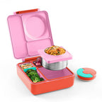 OmieBox Insulated Hot & Cold Bento Box Pink Berry