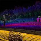 Outdoor RGB LED Spot Light 30W Waterproof Hardwired Landscape Tree Lighting — Singles to 8-Pack