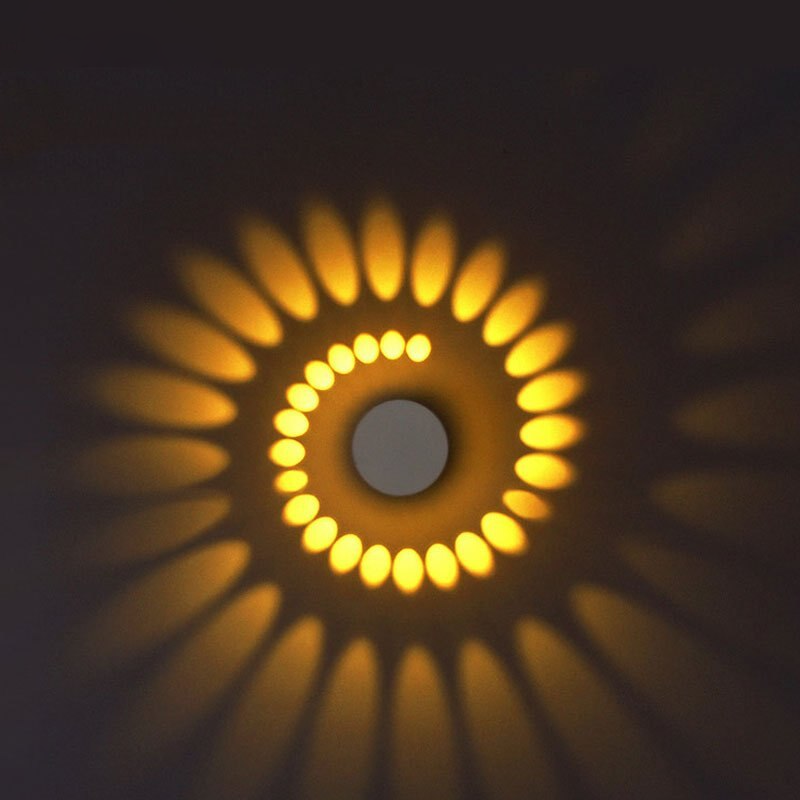 Glow Path Flush Mount Ceiling Light Modern Glass Bedroom Hallway — Warm Cool RGB