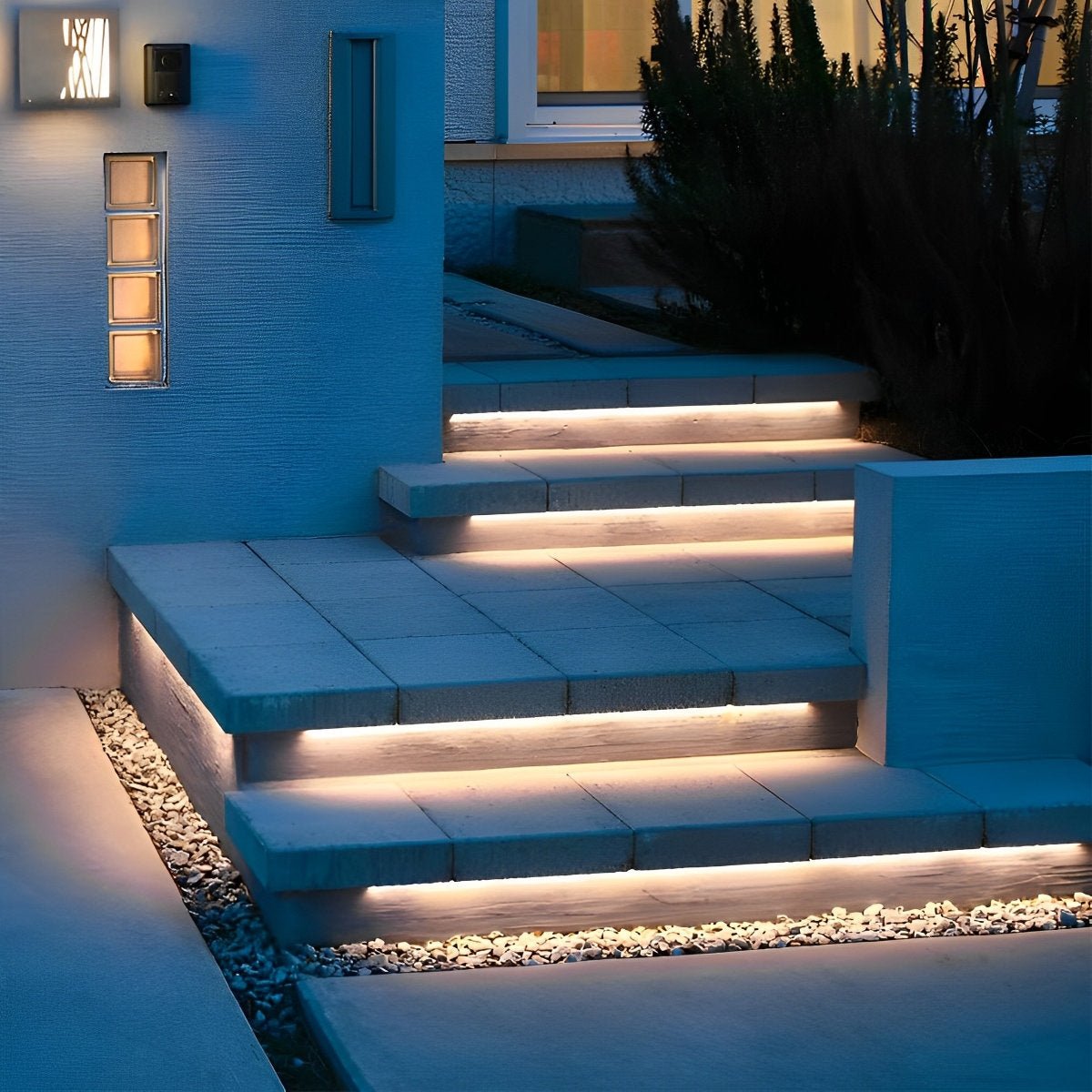 24V Waterproof Outdoor Recessed LED Flexible Linear Light Stair Lighting DIY