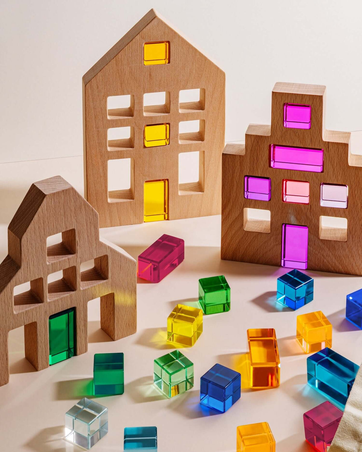 Remi Block Set | Acrylic/Polyamide/Wood | Kids | Kids Toys | Maisonette