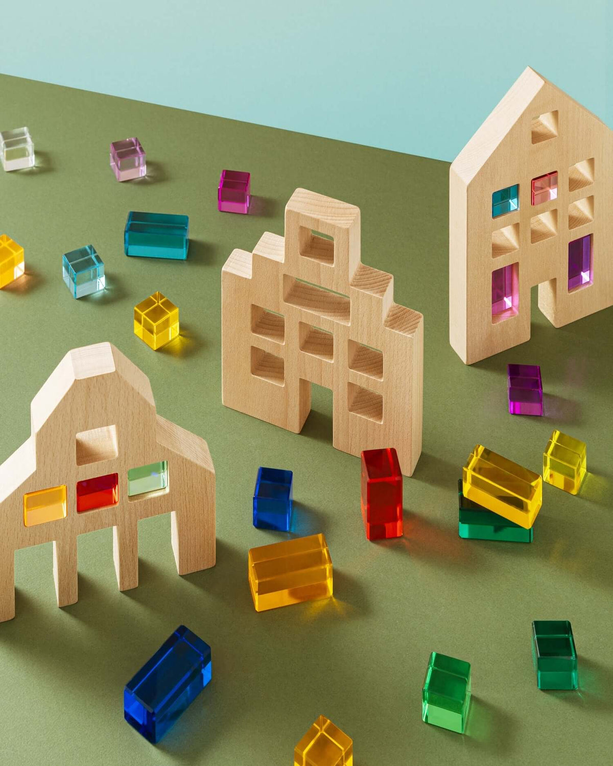 Remi Block Set | Acrylic/Polyamide/Wood | Kids | Kids Toys | Maisonette