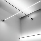 Skyline Linear LED Bar Light Ultra-Thin Steel Rotatable Dimmable Ceiling Wall — 13 to 33 Ft